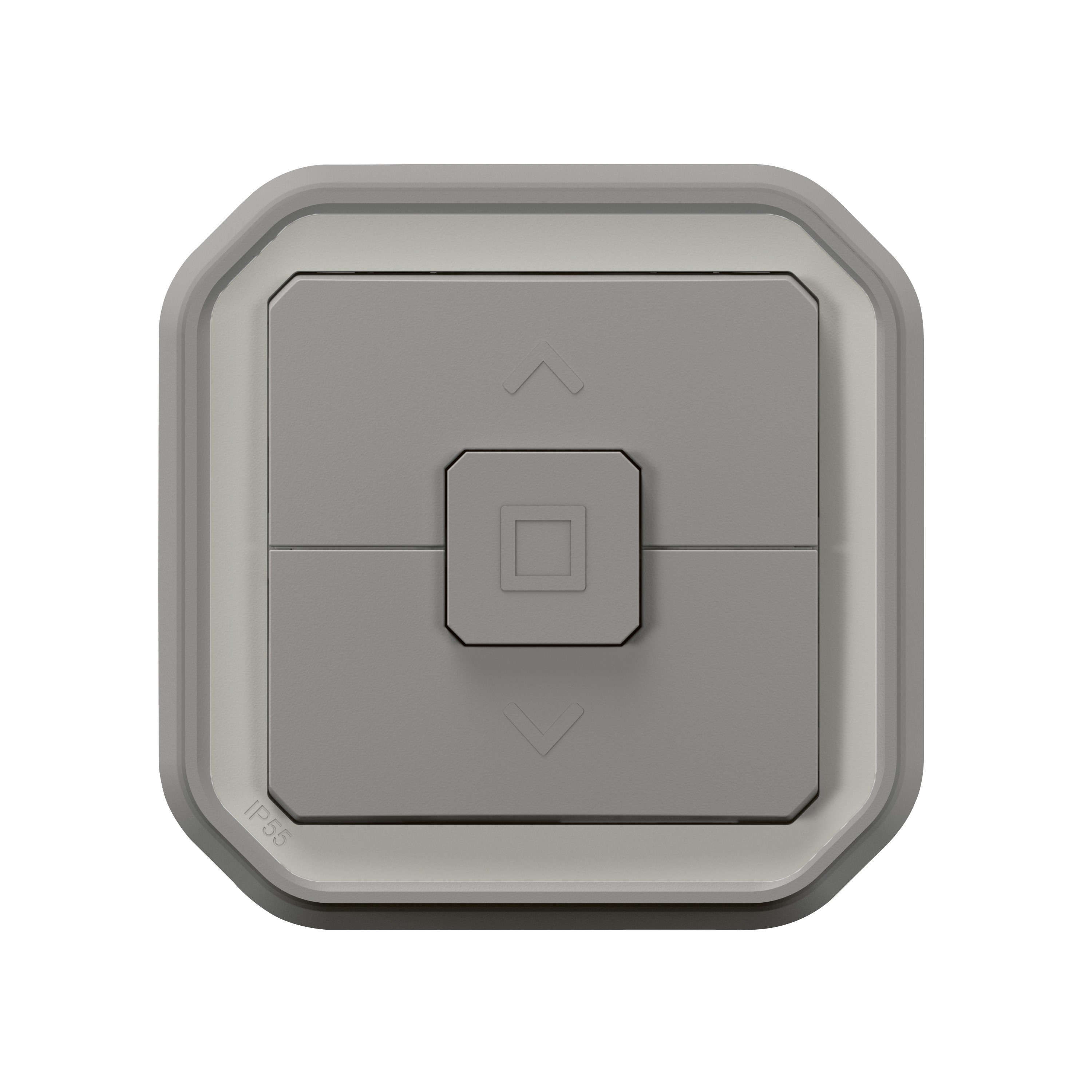 Legrand - Interrupteur / va-et-vient étanche Plexo prêt à poser saillie - 10AX - 250V - IP55 - IK08 - Gris - Réf : 069711L